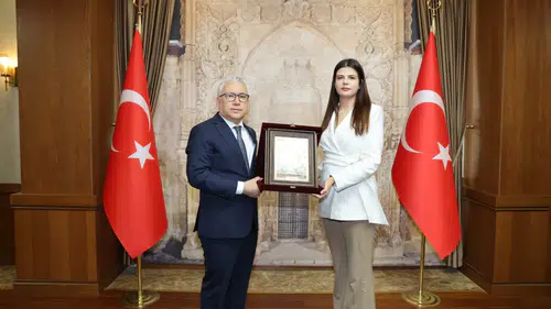 Vali Şimşek’ten Kangal Kaymakamı Büyükuçar’a Başarı Dileği