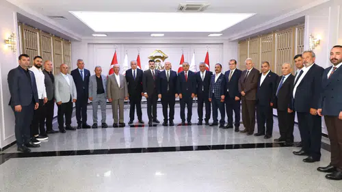Gürün Heyetinden Vali Abdullah Küçük’e Hayırlı Olsun Ziyareti!