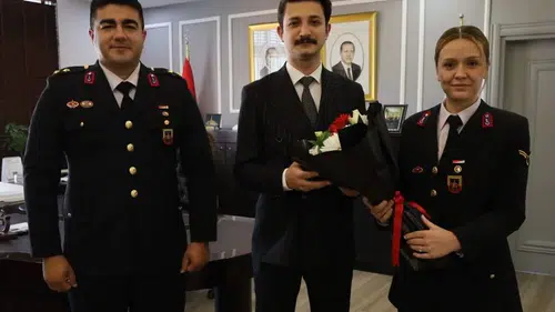 Koyulhisar Kaymakamı Kukuş’tan Jandarma’ya Anlamlı Kabul