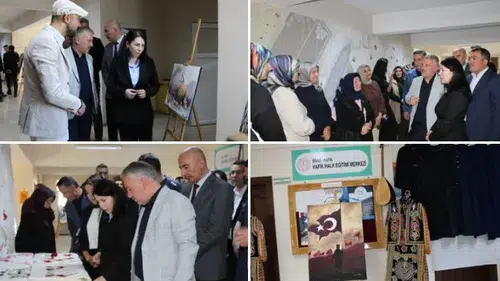 Hafik Halk Eğitim Merkezi’nden Yıl Sonu Sergisi!
