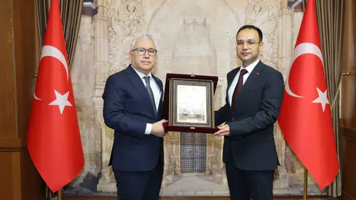 Vali Şimşek’ten Kaymakam Kahveci’ye Teşekkür ve Başarı Dileği