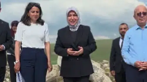 Rukiye Genç Toy’dan Sarissa Antik Kenti’ne Ziyaret