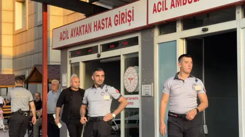 İş yerine gelen şüpheli, tartıştığı kişiyi ayağından vurdu