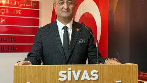 CHP Sivas Merkez İlçe Başkanı Ergüder Sümbüloğlu İstifa Etti