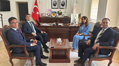Suşehri Cumhuriyet Savcılarından Akıncılar Kaymakamı'na Hayırlı Olsun Ziyareti