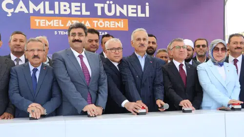 Çamlıbel Tüneli'nin Temeli Atıldı: Sivas-Tokat Yolunda Yeni Dönem Başlıyor