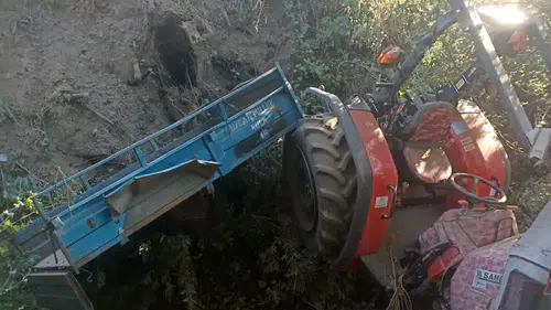 Manisa'da Traktörü Durdurmak İstemişti! 8 Günlük Yaşam Savaşı Bitti...
