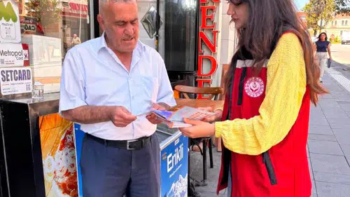 Sivas'ta Kadına Yönelik Şiddetle Mücadele İçin Bilgilendirme Çalışması