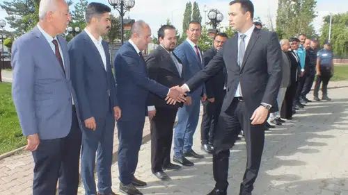 Kaymakam Veli Avcı Kurum Amirleriyle İlk Toplantısını Gerçekleştirdi