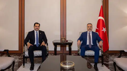 Bakan Fidan, Orgeneral Saddam Hafter ile Ankara’da görüştü