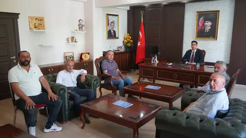 Kangal Kaymakam Vekili Muhammed Yiğit Yıldırım'a Hayırlı Olsun Ziyaretleri