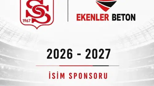 Ekenler Beton, 2026-2027 Sezonunda Sivasspor'un İsim Sponsoru Oldu