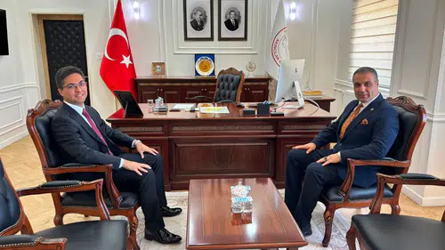 Akıncılar Belediye Başkanı Sevinç’ten Kaymakam Karababa’ya Hayırlı Olsun Ziyareti