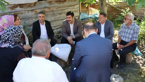 Koyulhisar'da 15 Temmuz Gazileri ve Şehit Ailesine Anlamlı Ziyaret