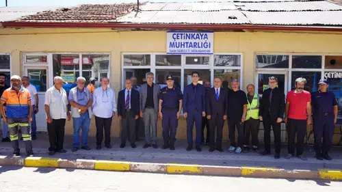 Kangal Kaymakamı Yıldırım'dan Kurum ve Köy Ziyaretleri