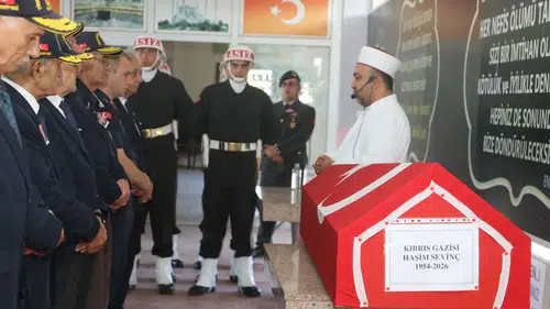 Kıbrıs Gazisi Haşim Sevinç Son Yolculuğuna Uğurlandı!