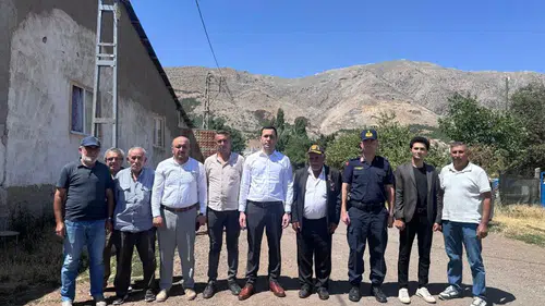 Ulaş Kaymakamı Veli Avcı’dan Restorasyon Çalışmalarına ve Köy Ziyaretine İnceleme