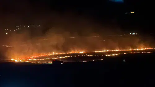 Tatvan ve Ahlat Arasında Gece Alarmı: 300 Dönümlük Alan Kül Oldu!