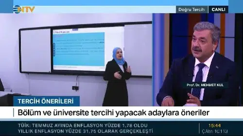 SBTÜ Rektörü Prof. Dr. Mehmet Kul, NTV’de Üniversitenin Vizyonunu Anlattı
