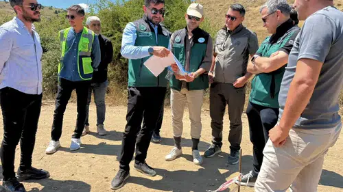 Yıldızeli Geynik Köyü Taşkın Koruma Tesisi Çalışmaları Yerinde İncelendi