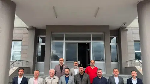 Kağıthane Heyetinden Koyulhisar Kaymakamı Yunus Emre Yıldız’a Ziyaret