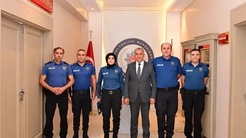 Sivas Emniyet Müdürlüğü'nde "Ayın Personeli" Ödüllendirildi