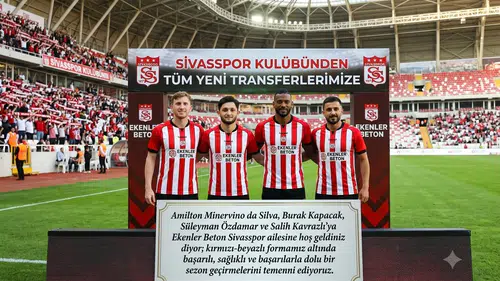 Sivasspor’dan 4 transfer birden
