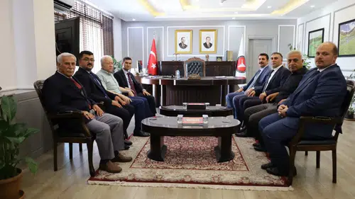 Vali Yardımcısı Yeşilyurt'tan Koyulhisar Kaymakamı Yıldız'a Ziyaret