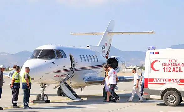Girne Feribot Kazasında Yaralanan Gebe Kadın Türkiye’ye Getirildi