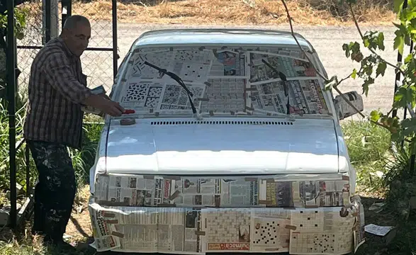 Sanayi Fiyatına Tepki Gösterdi: Aracını 10 Bin TL'ye Boyadı