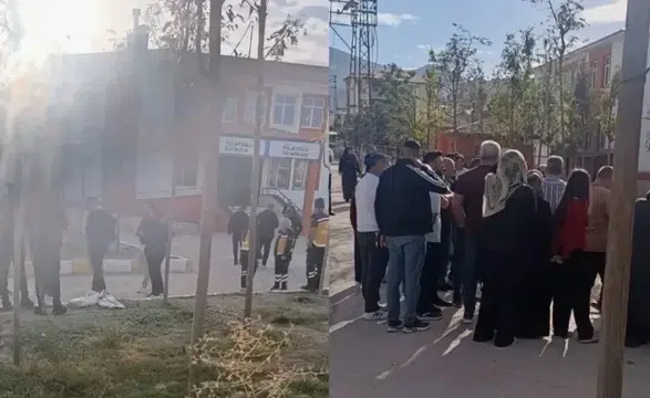 Van’da silahlı öğrenci alarmı: Kız öğrenci okula tüfekle geldi veliler...
