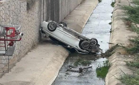 Niğde’de Feci Kaza: Otomobil Kanala Düştü, Sürücü Ağır Yaralı