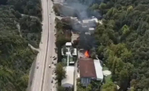 Bursa’da Düğün Tesislerinde Yangın! Ormana Sıçramadan Söndürüldü