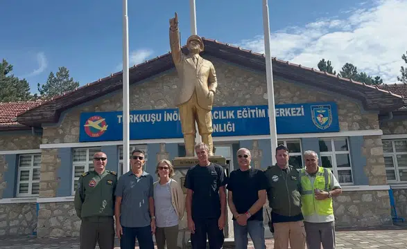 Vecihi Hürkuş’un Torunu Lee Maxson’dan THK’ya Anlamlı Ziyaret