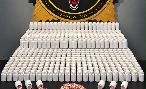 Malatya'da Zehir Tacirlerine Darbe! Tam 44 Bin 616 Hap Bulundu