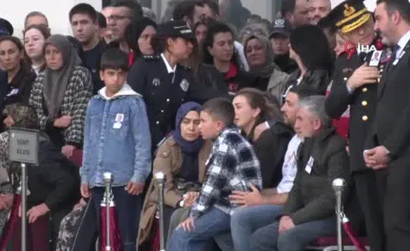 Ankara’da Şehit Polis Ahmet Türkoğlu İçin Tören Düzenlendi