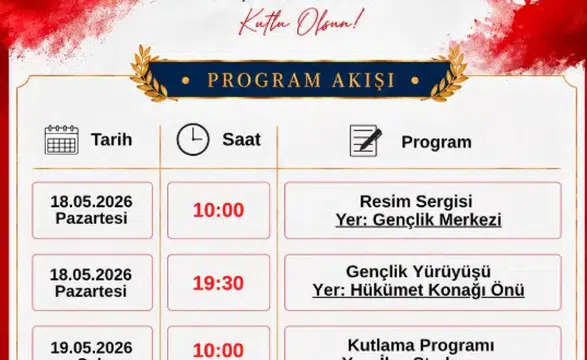 Suşehri’nde 19 Mayıs Kutlamaları Başlıyor
