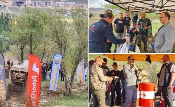 Divriği’de Off-Road Heyecanı Zorlu Parkurlarda Nefes Kesti