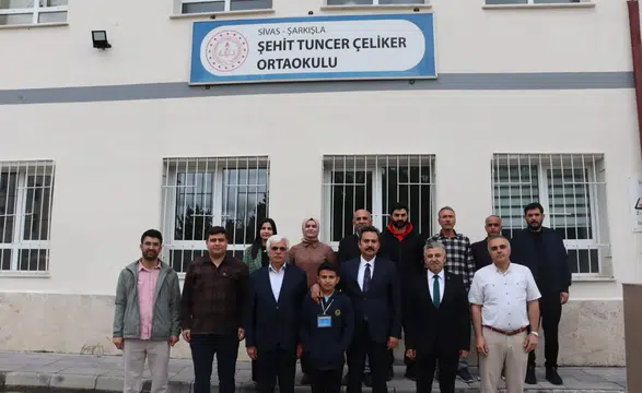 Şarkışla’da Eğitime Yakın Takip: Kaymakam Şahan’dan Okul Ziyareti