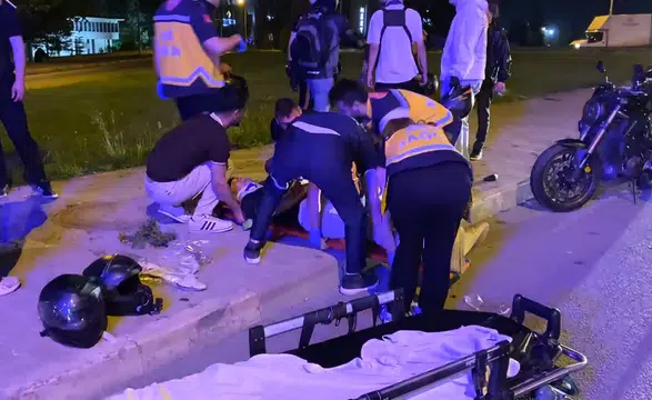 İnegöl’de 3 Motosikletin Karıştığı Zincirleme Kazada 3 Yaralı