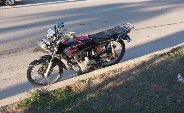 Direğe çarpan motosikletin sürücüsü hayatını kaybetti