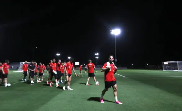 A Milli Futbol Takımı, Arizona'daki ilk idmanını taraftara açık yaptı