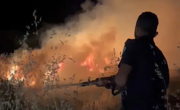 Adıyaman’da Korkunç Görüntüler! 45 Dönümlük Emek Bir Anda Kül Oldu!