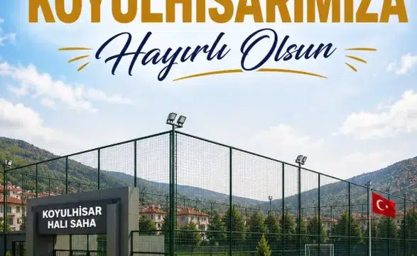 Koyulhisar'a Yeni Spor Yatırımı: Modern Halı Saha Yapılıyor