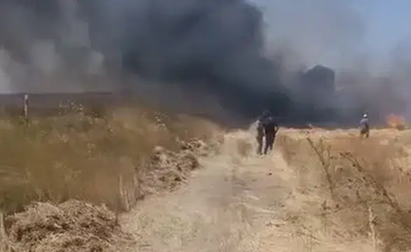 Eskişehir'de Alev Alev Yandı! Ekipler Ve Köylüler Seferber Oldu...