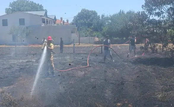 Muğla'da Korku Dolu Dakikalar! Yangın Ormana Sıçramak Üzereyken Son...