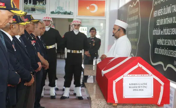 Kıbrıs Gazisi Haşim Sevinç Son Yolculuğuna Uğurlandı!