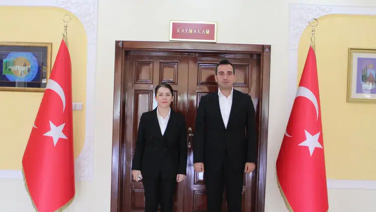 Hafik Kaymakamı Funda Hamza Çaldağı’na Ziyaret