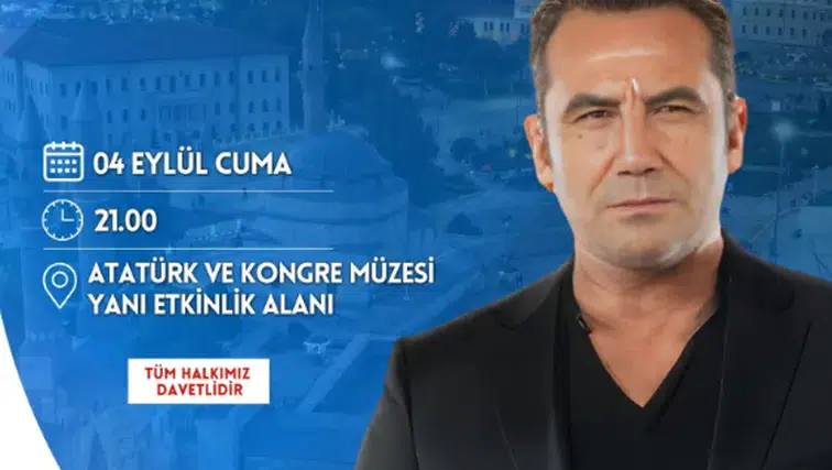 Sivas’ta Bu Akşam Ferhat Göçer Rüzgârı Esecek!