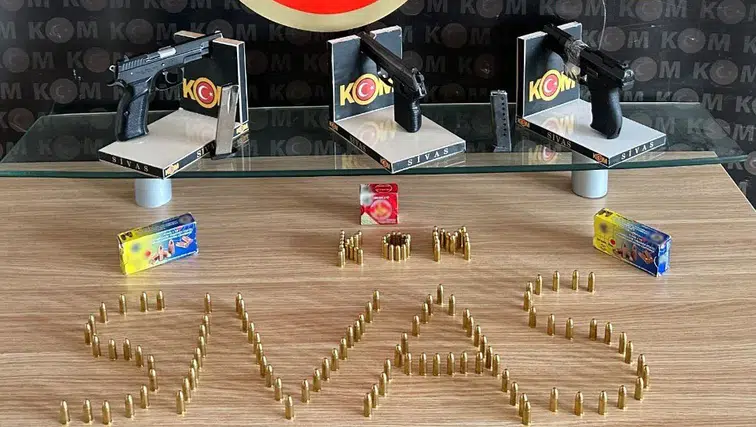 Sivas Merkezli 4 İlde Silah Kaçakçılığı Operasyonu: 2 Tutuklama
